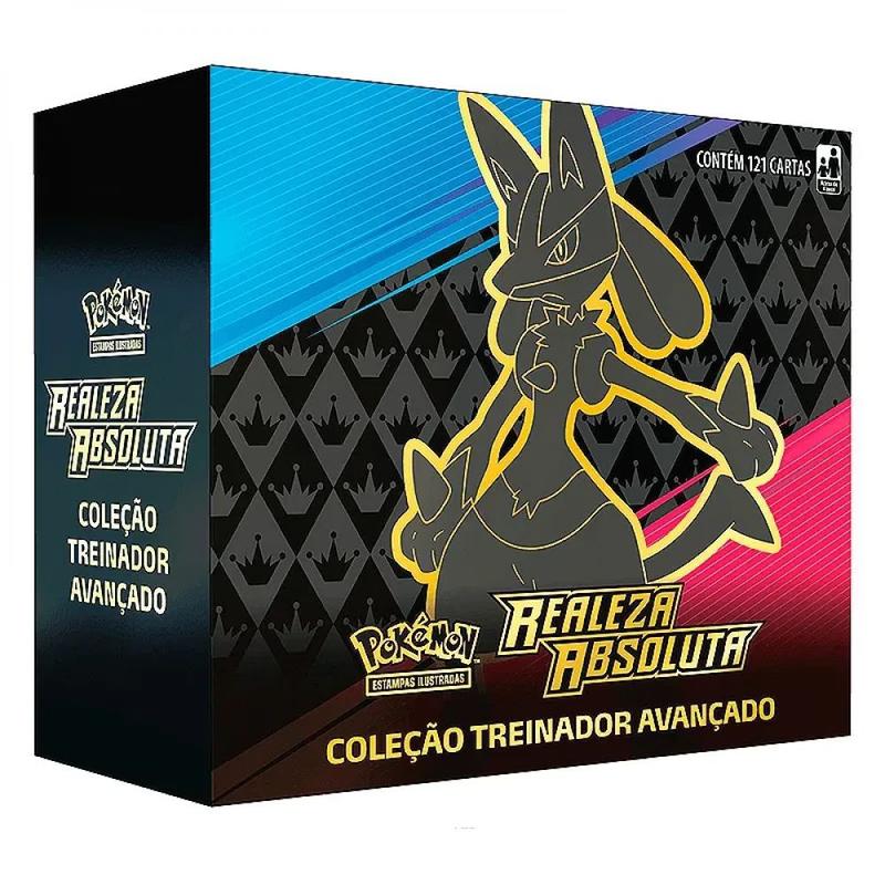 Box Treinador Avancado Lucario Realeza Absoluta Pokemon - Copag